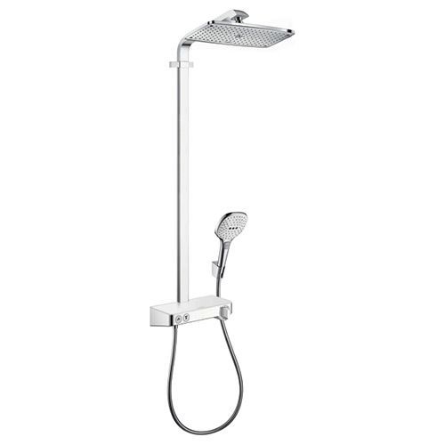 Душова система Hansgrohe Raindance Select E 360 1jet ST Showerpipe, білий / хром 27288400 фото