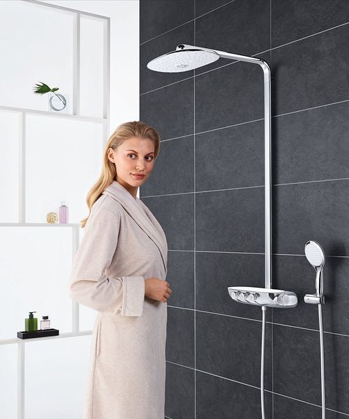 Душова система з термостатом Grohe Rainshower SmartControl 26250LS0 фото