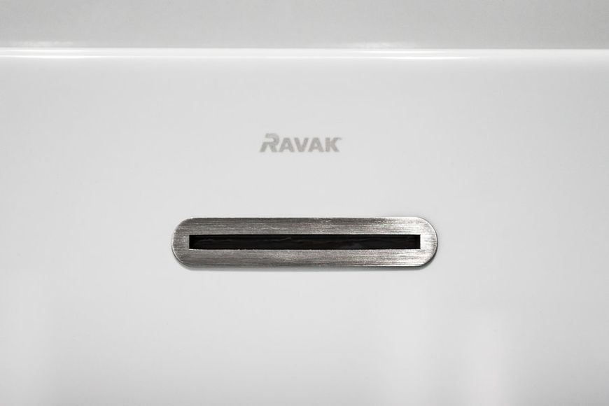 Ванна FREEDOM W 1660x800 білий/чорний перелив окремостояча XC00100033 фото