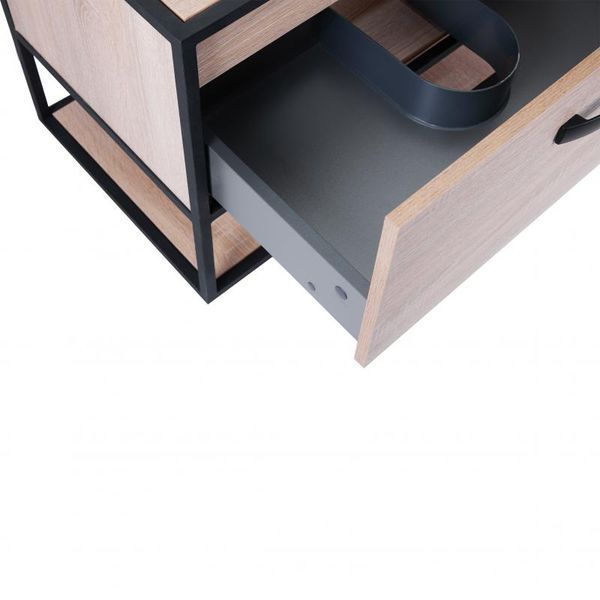 Тумба підвісна Qtap Taurus 800х476х469 Whitish oak зі стільницею QT2479TPT803WO SD00046951 фото