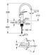 Смеситель для кухни Grohe Eurosmart New 33202003 33202003 фото 4