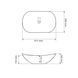 Умывальник (раковина) VBI TURIN GRANIT GLOSSY накладной VBI-011507 фото 2