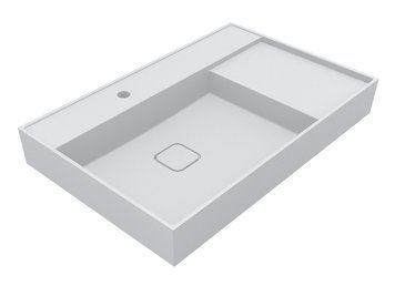 Умивальник підвісний MIRAGGIO SOUL 14,5*80*52,5 Mirasoft Білий 8813308 8813308 фото