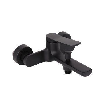 Змішувач для ванни Qtap Slavonice QTSLA259BLM45918 Black Matt SD00052042 фото