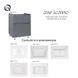 Тумба напольная Qtap Scorpio 605х825х460 Graphite QT1473TNВ602G SD00047714 фото 2