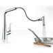 Змішувач для кухні Hansgrohe Metris Select 320 з висувним душем, хром (14884000) 14884000 фото 2