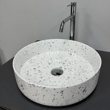 Умивальник (раковина) VBI BARI S GREY MOSAIC накладний VBI-011606 фото