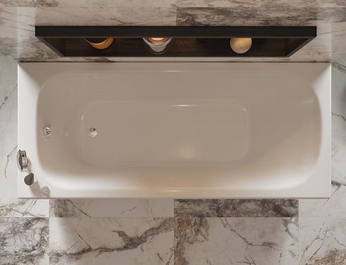 Ванна гідромасажна WGT Rialto Orta 170x70x58 см HYDRO LINE DUE 91478972 фото