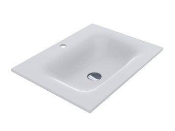 Умивальник на тумбу MIRAGGIO JESSEL 12,4*60*45 Mirasoft Білий 0001088 0001088 фото