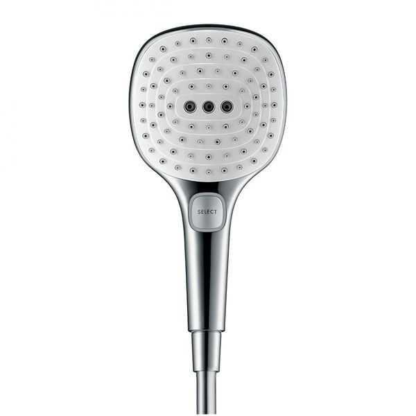 Душевой набор Hansgrohe Raindance Select E 120 3jet 160, хром/белый (26720400) 26720400 фото