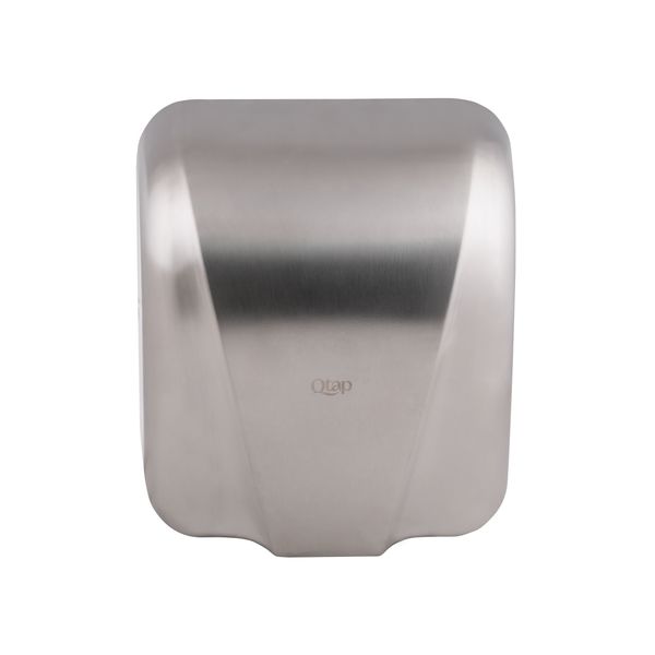 Сушарка для рук Qtap Pohodli настінна QTS1800MP Brushed Nickel (Sušící) SD00042869 фото