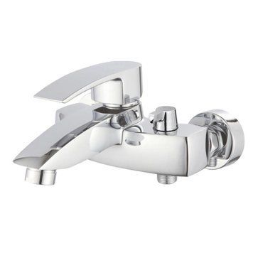 Змішувач для ванни Qtap Swan Eco (з душовим гарнітуром) QTSWA259CRM45534 Chrome SD00051658 фото