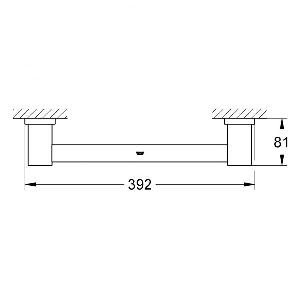 Поручень для ванної Grohe Essentials Cube 40514001 40514001 фото