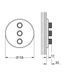 Комплект верхньої монтажної частини для вентиля на 3 виходи Grohe Grohtherm SmartControl 29122000 29122000 фото 3