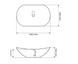 Умивальник (раковина) VBI TURIN BLACK WHITE накладний VBI-011513 фото 6