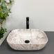 Умивальник (раковина) VBI RAVENNA STONE MATT накладний VBI-011217 фото 5