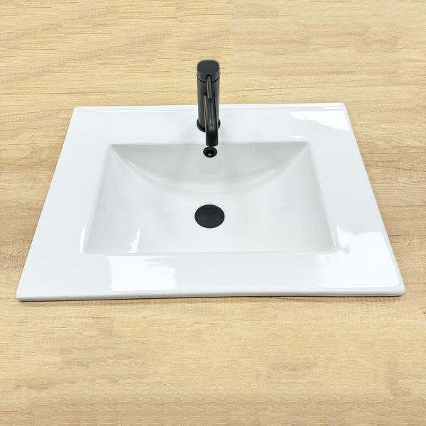 Умивальник (раковина) VBI FERRARA WHITE врізний VBI-018010 фото