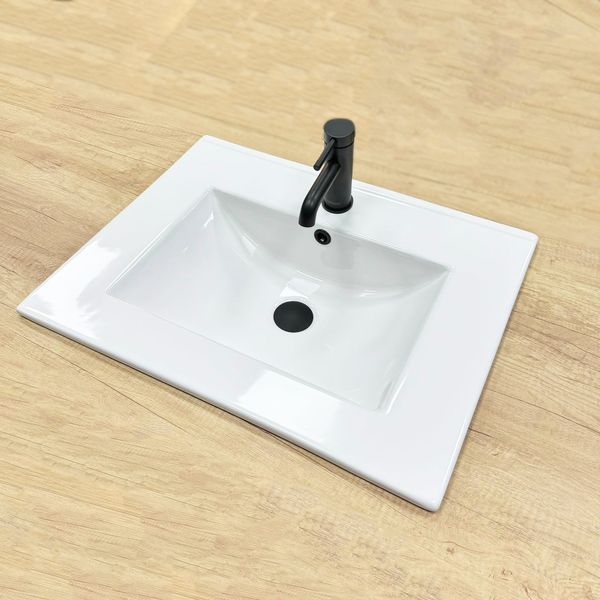 Умивальник (раковина) VBI FERRARA WHITE врізний VBI-018010 фото
