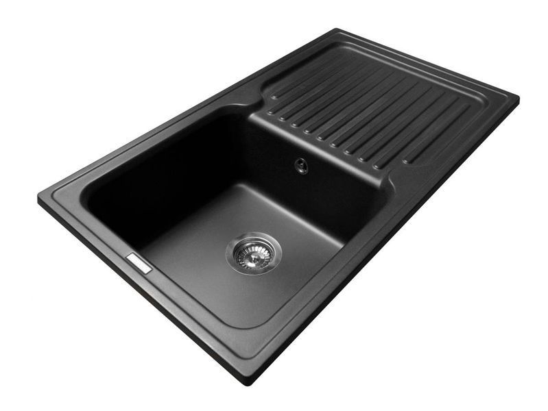Кухонная мойка ORLEAN black 0000033 фото
