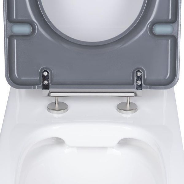 Унитаз напольный Qtap Freedom инклюзивный Rimless безободковый с сиденьем Soft-Close WHITE QT2222609 SD00052583 фото