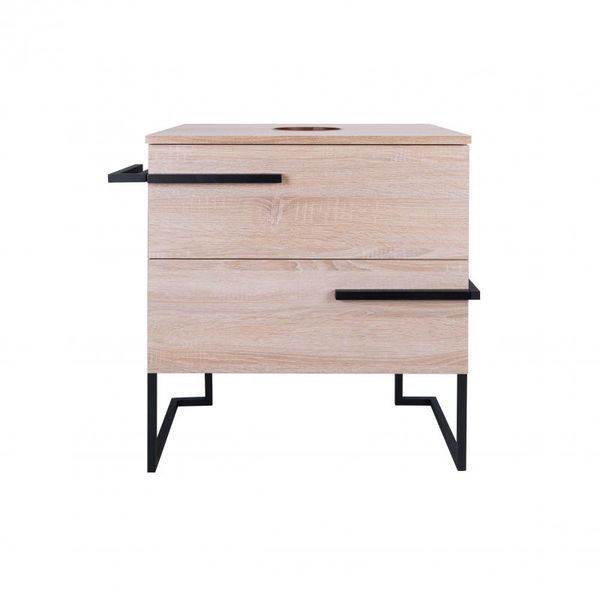 Тумба напольная Qtap Taurus 600х616х437 Whitish oak со столешницей QT2480TNT603WO SD00046955 фото