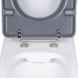Унитаз напольный Qtap Freedom инклюзивный Rimless безободковый с сиденьем Soft-Close WHITE QT2222609 SD00052583 фото 7
