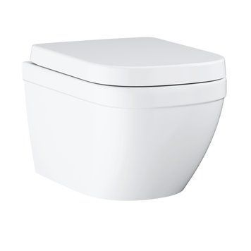 Euro Ceramic Унитаз настенного монтажа с сиденьем (39554000) 39554000 фото