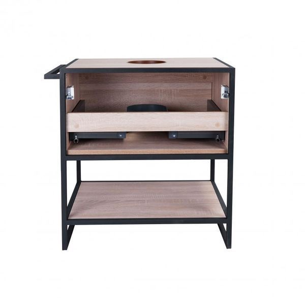 Тумба підлогова Qtap Taurus 600х616х469 Whitish oak зі стільницею QT2480TNT63WO SD00046943 фото