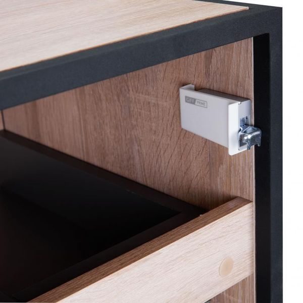 Тумба підлогова Qtap Taurus 600х616х469 Whitish oak зі стільницею QT2480TNT63WO SD00046943 фото
