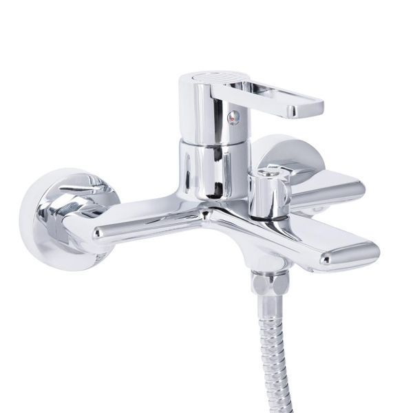 Смеситель для ванны Qtap Taurus (c душевым гарнитуром) QTTAU259CRM45661 Chrome SD00051785 фото
