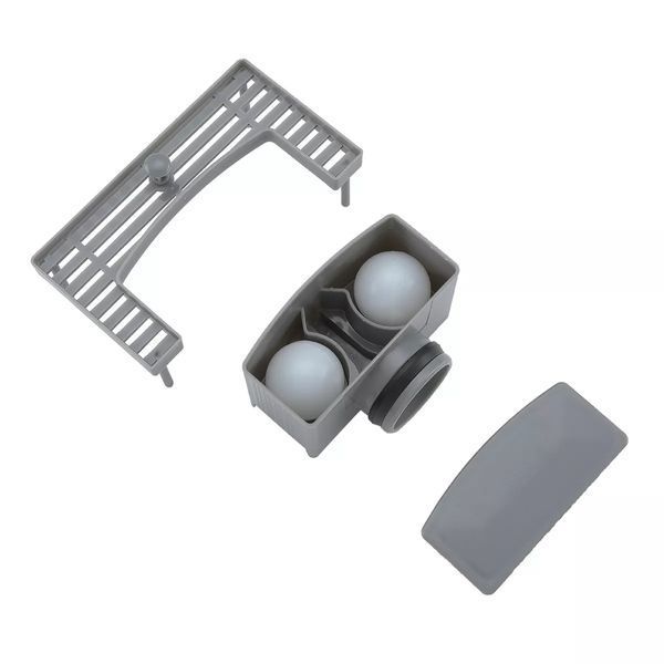G86007-39 Душовий трап 600 мм Gun Grey комбінований гідрозатвор (блістер)  G86007-39 фото