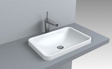 Умывальник врезной AINO 550x370 Fancy Marble 2905101 фото
