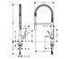 Смеситель для кухни Hansgrohe Cento XXL, однорычажный на пружине. 14806000 фото 2