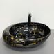 Умивальник (раковина) VBI RICCIA BLACK MARMO GLOSSY накладний VBI-017201 фото 4