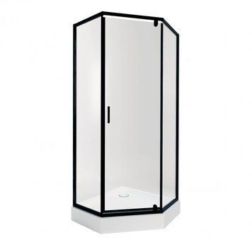 Набор Qtap душевая кабина Scorpio BLA10995-AC6 Clear 2120x900x900 мм + поддон Diamond 309912 90x90 SD00048942 фото