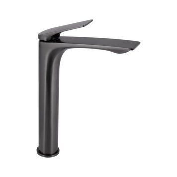 Змішувач для раковини Qtap Vlasta New високий QTVLA269GMB45653 Gunmetal Black PVD SD00051777 фото