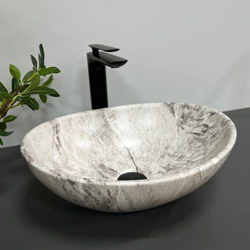 Умивальник (раковина) VBI PARMA STONE накладний VBI-011005 фото