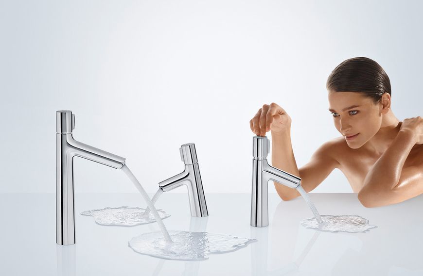 Змішувач для умивальника з гігієнічним душем Hansgrohe Talis Select S, хром 72291000 фото