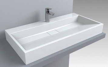 Умывальник накладной ASHLEY 900x460 Fancy Marble 2809101 фото