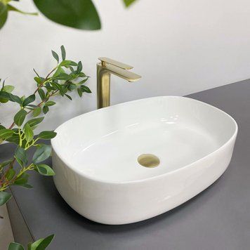 Умивальник (раковина) VBI IMOLA WHITE накладний VBI-012603 фото