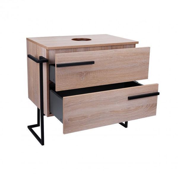 Тумба напольная Qtap Taurus 700х616х437 Whitish oak со столешницей QT2480TNT703WO SD00046956 фото