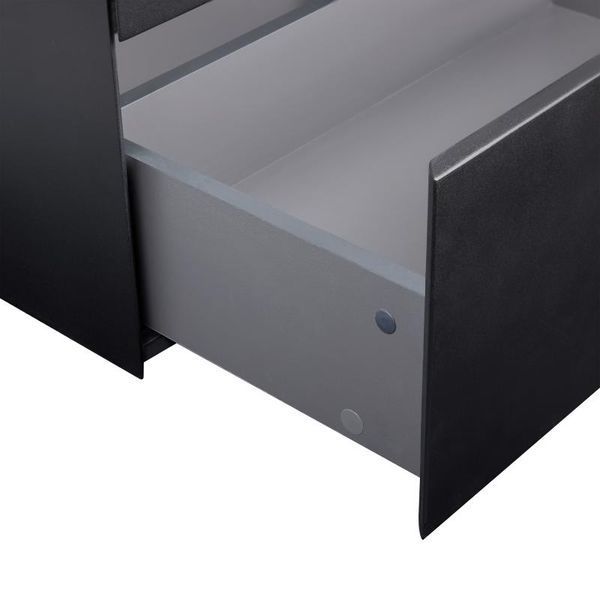 Тумба подвесная Qtap Tern 800х725х437 Matt black QT1774TPL802MB SD00047091 фото