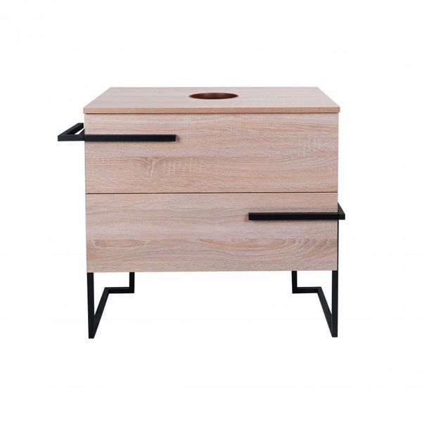 Тумба напольная Qtap Taurus 700х616х437 Whitish oak со столешницей QT2480TNT703WO SD00046956 фото