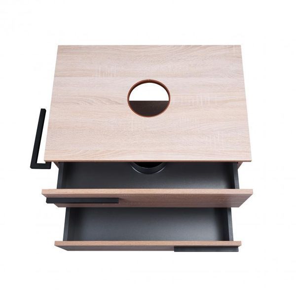 Тумба напольная Qtap Taurus 700х616х437 Whitish oak со столешницей QT2480TNT703WO SD00046956 фото
