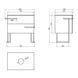 Тумба напольная Qtap Taurus 700х616х437 Whitish oak со столешницей QT2480TNT703WO SD00046956 фото 10
