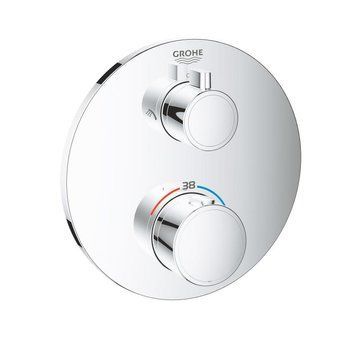 Термостат прихованого монтажу на 2 споживачі Grohe Grohtherm Convent. Concealed 24076000 24076000 фото