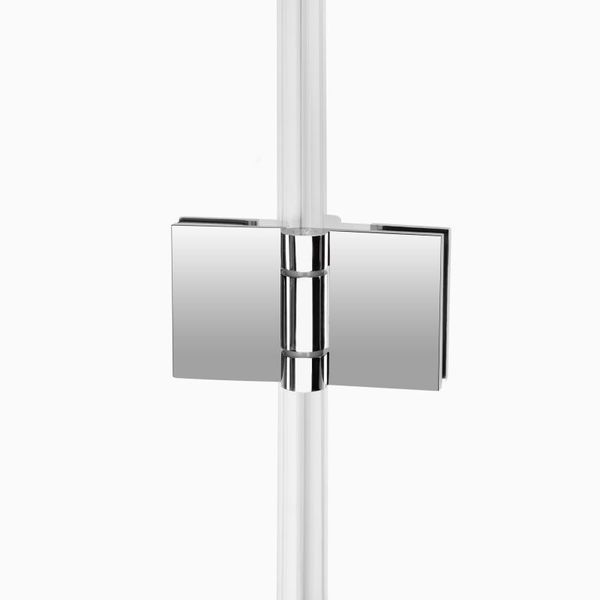 Душова кабіна Qtap Capricorn 100/80, хром, скло прозоре SD00039711 фото
