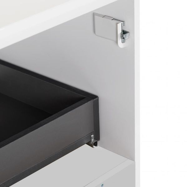 Тумба подвесная Qtap Robin 800х480х470 White со столешницей QT1379TPН8001W SD00051489 фото