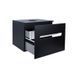Тумба підвісна Qtap Virgo 600х476х469 Black/White зі стільницею QT1879TPА602BW SD00046967 фото 9