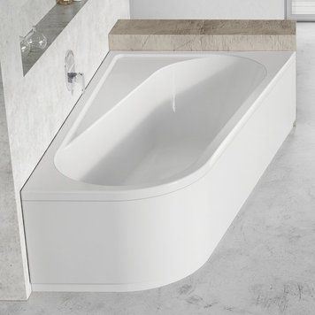 Ванна ХРОМ 170х105 л білосніжна CA31000000 фото